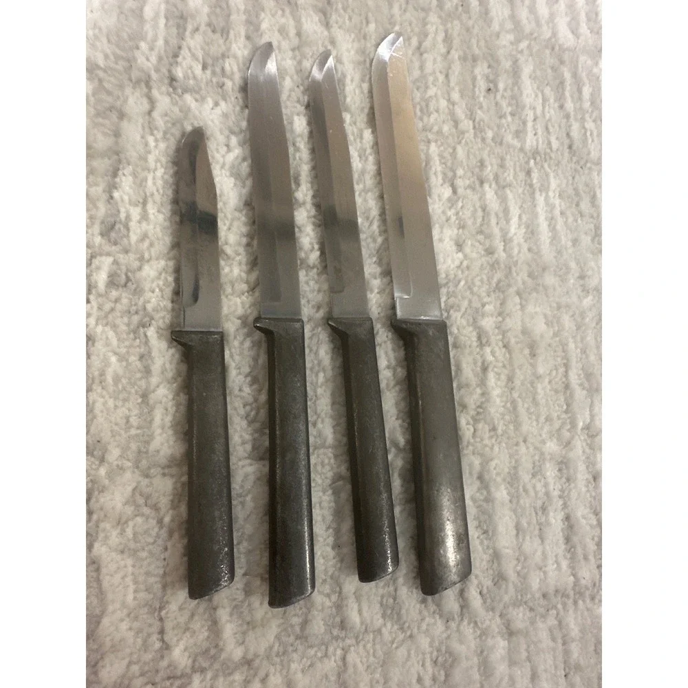 Set of 4 Stainless Steel Table Knives Utensils Kitchen‎ Dining Tools